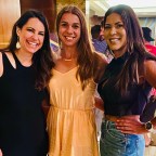 Walking her Cleats over Broken Glass